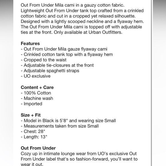 NWOT out from under tie tank - Picture 6 of 6